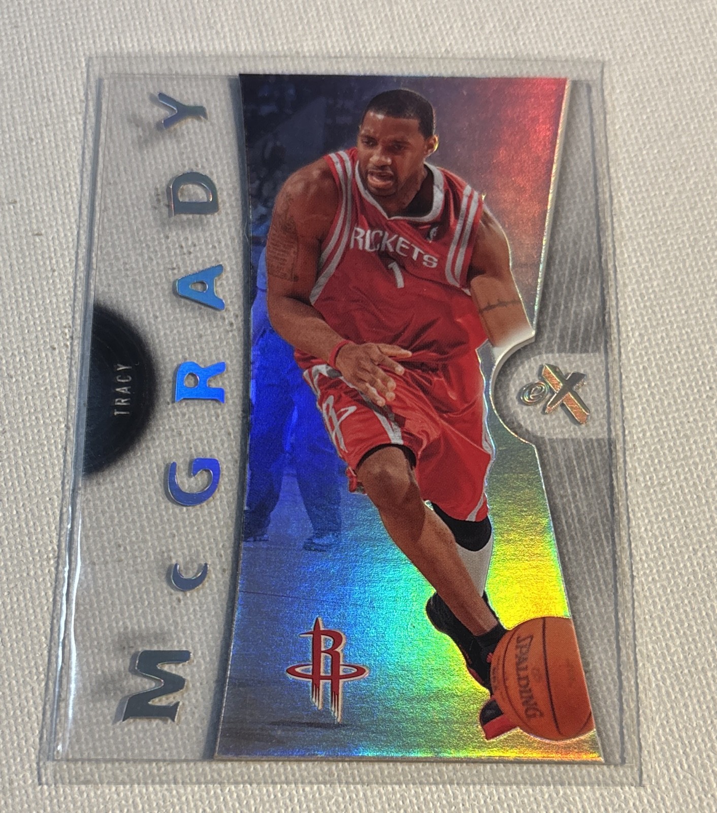 2006-07 Fleer E-X - Tracy McGrady #19 2006-07 Fleer E-X - Tracy McGrady #19