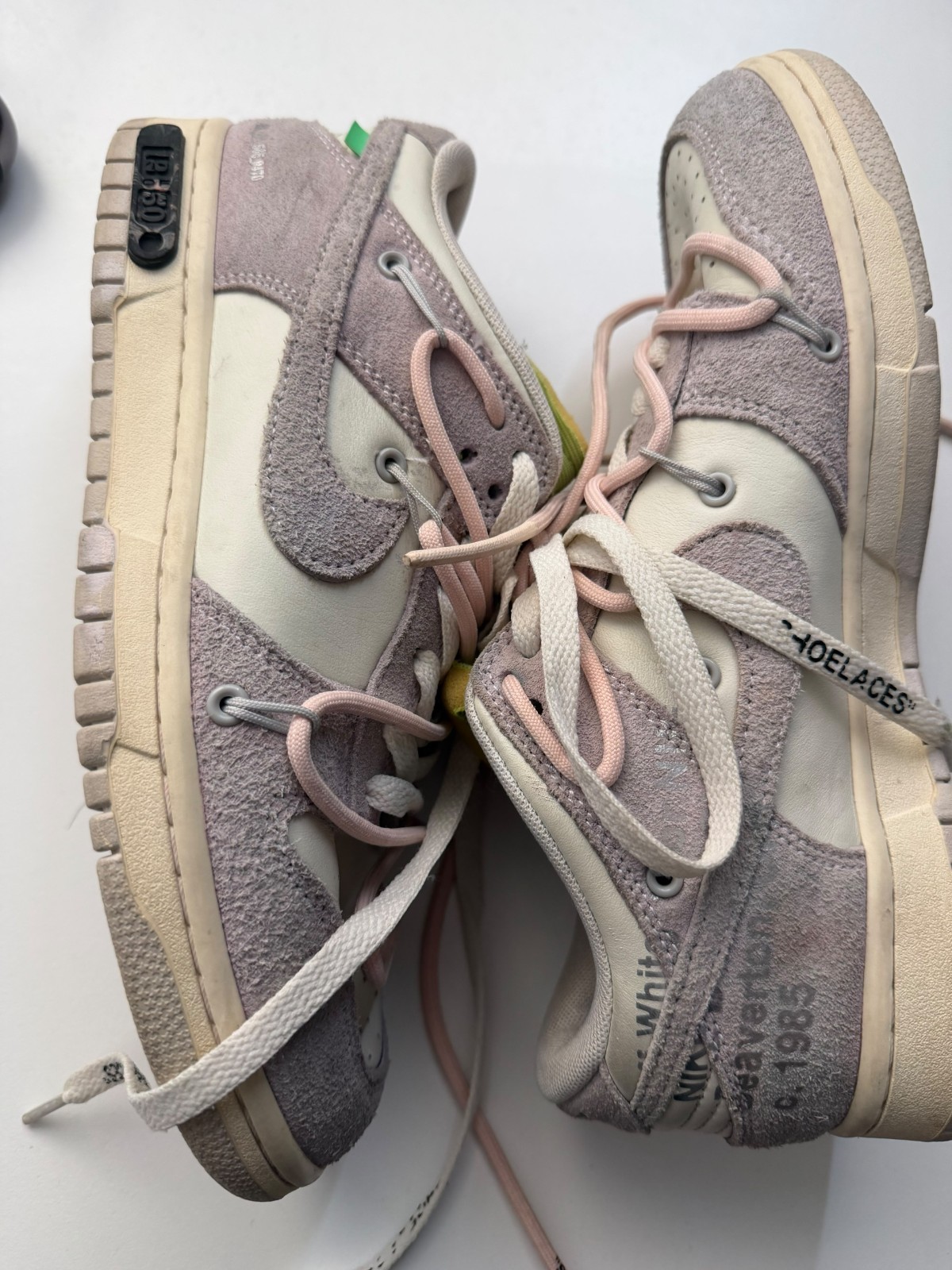 Off-White x Nike Dunk Low Lot 12 of 50 The 50 DJ0950-100 Size US 7 Used Off-White x Nike Dunk Low Lot 12 of 50 The 50 DJ0950-100 Size US 7 Used