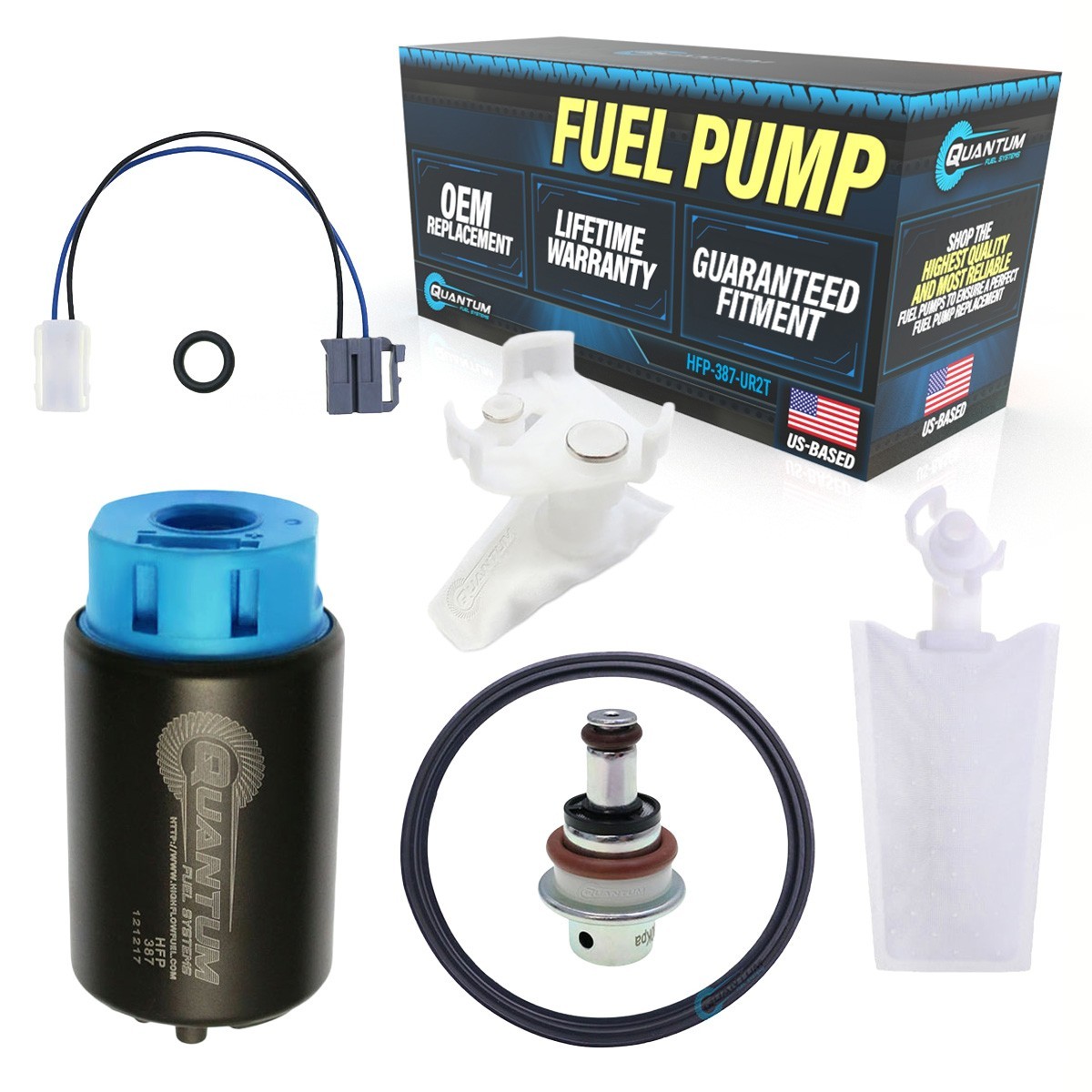 Fits 2007-2016 Yamaha Grizzly 550 700 3B4-13907-13-00 Fuel Pump +Reg +Gasket QFS Fits 2007-2016 Yamaha Grizzly 550 700 3B4-13907-13-00 Fuel Pump +Reg +Gasket QFS