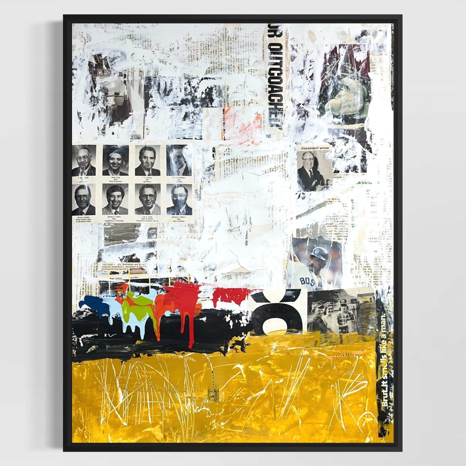 Original Mixed Media Abstract Modern Art Painting 18x24 \ Original Mixed Media Abstract Modern Art Painting 18x24 \