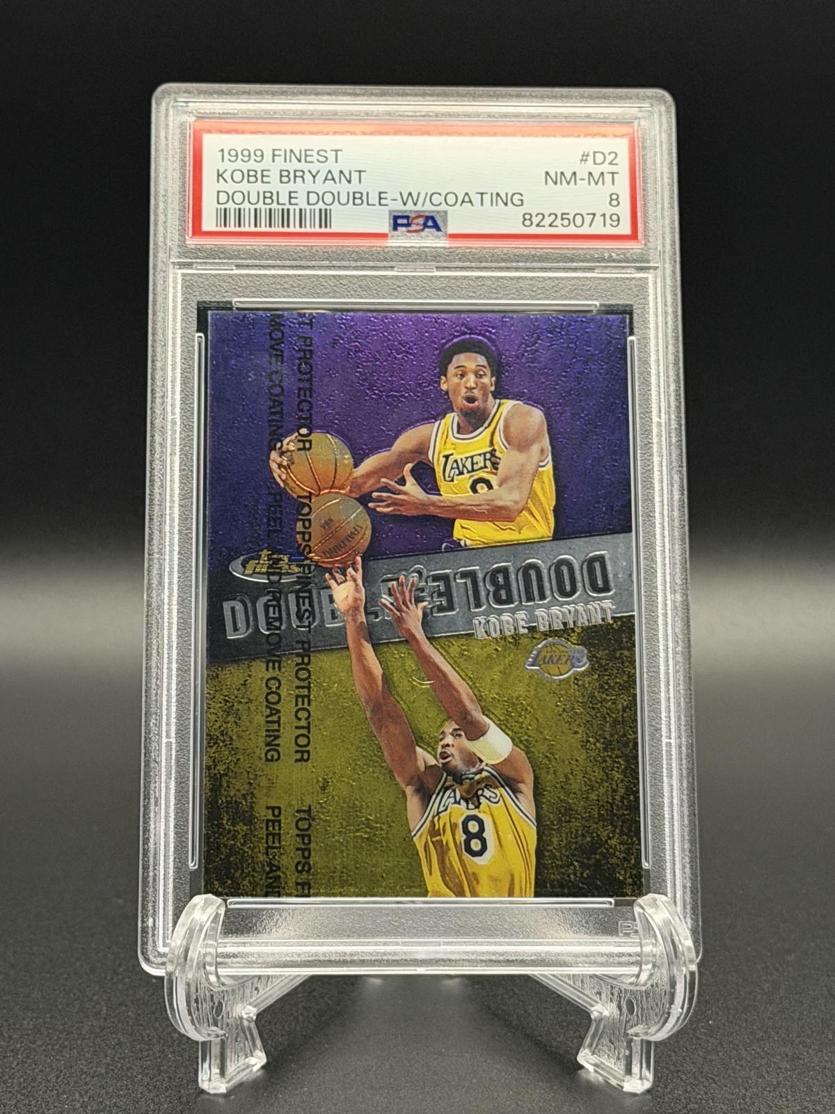 1999-00 Topps Finest - Double Double Kobe Bryant #D2 Low Pop 🏀🏀🏀 1999-00 Topps Finest - Double Double Kobe Bryant #D2 Low Pop 🏀🏀🏀
