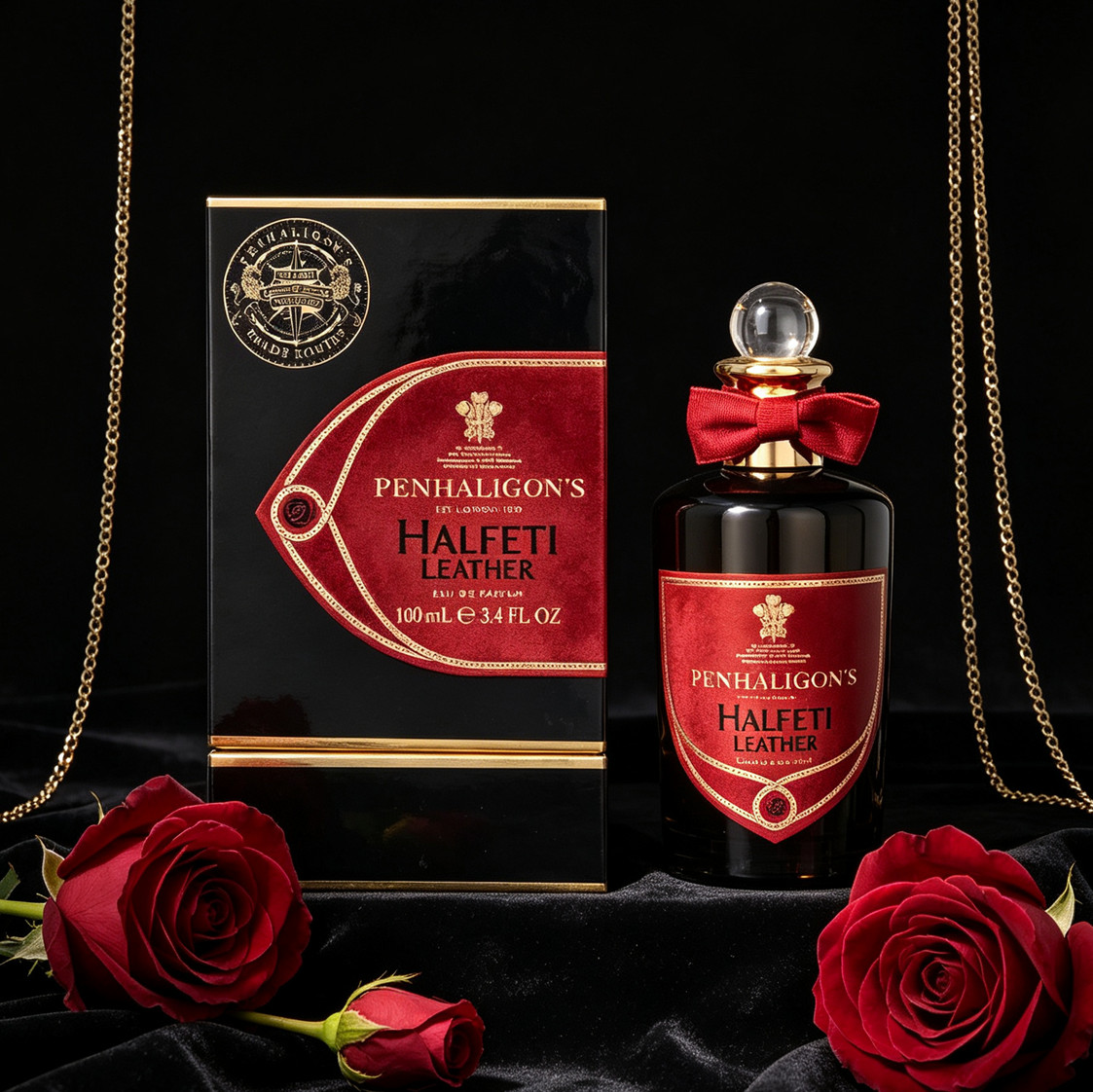 Penhaligon\'s Halfeti Leather Eau de Parfum EDP 100ml 3.4oz Unisex New Sealed Box