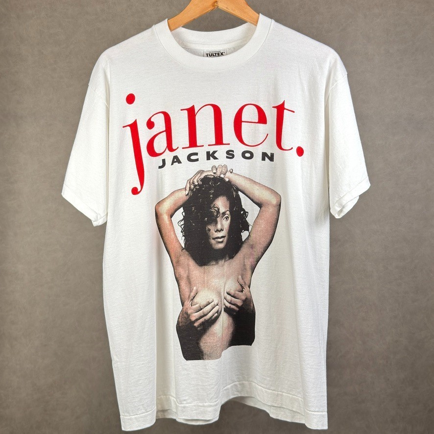 Vintage 90s Janet Jackson T-Shirt Large Tultex Barcelona Palau Sant Jordi R&B Vintage 90s Janet Jackson T-Shirt Large Tultex Barcelona Palau Sant Jordi R&B