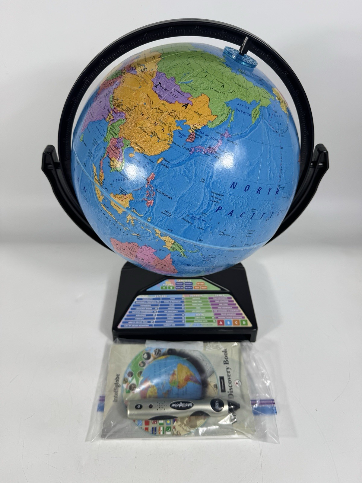 Intelliglobe Replogle Electronic Interactive Educational World Discovery Globe Intelliglobe Replogle Electronic Interactive Educational World Discovery Globe