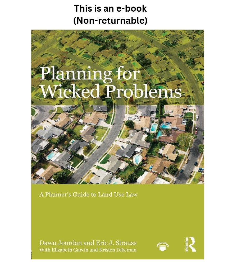 Dawn Jourdan Planning for Wicked Problems: A Planner\'s 2015 Dawn Jourdan Planning for Wicked Problems: A Planner\'s 2015
