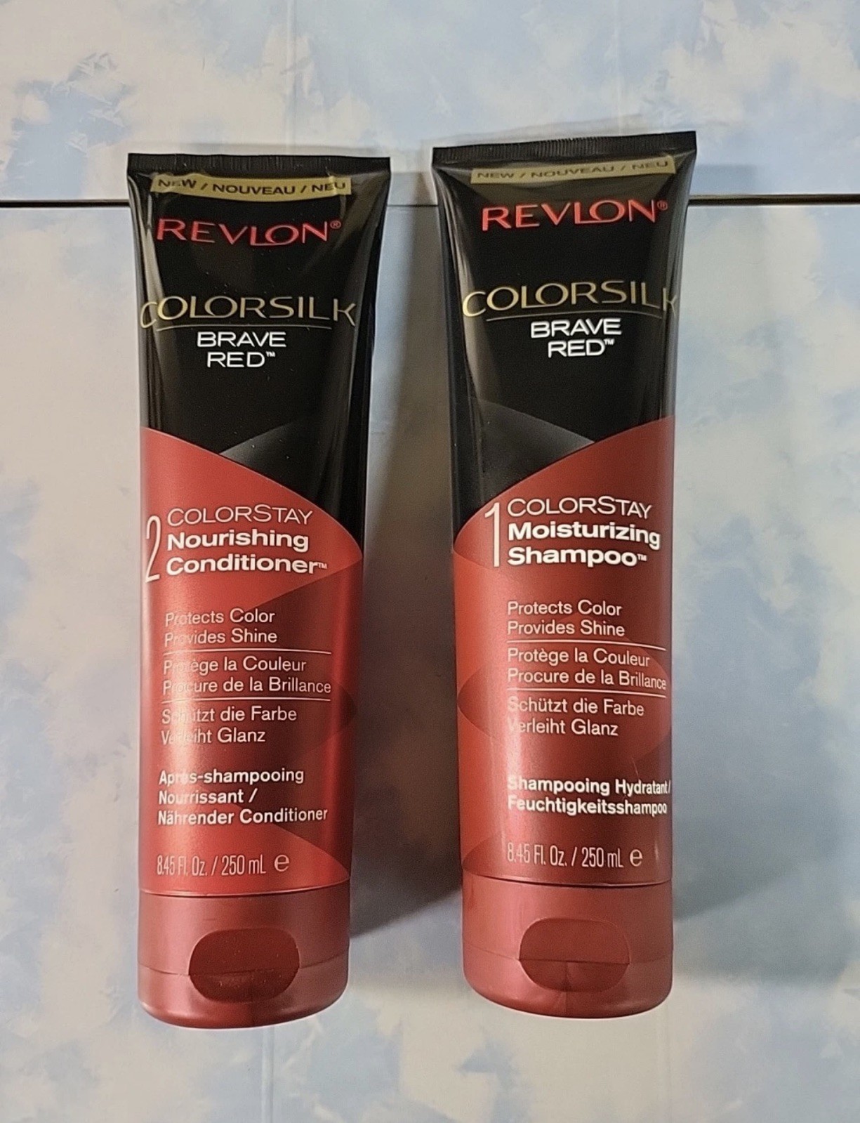 New Revlon Colorsilk Care Conditioner And Shmpoo  Brave Red, 8.45 Fluid Ounce 