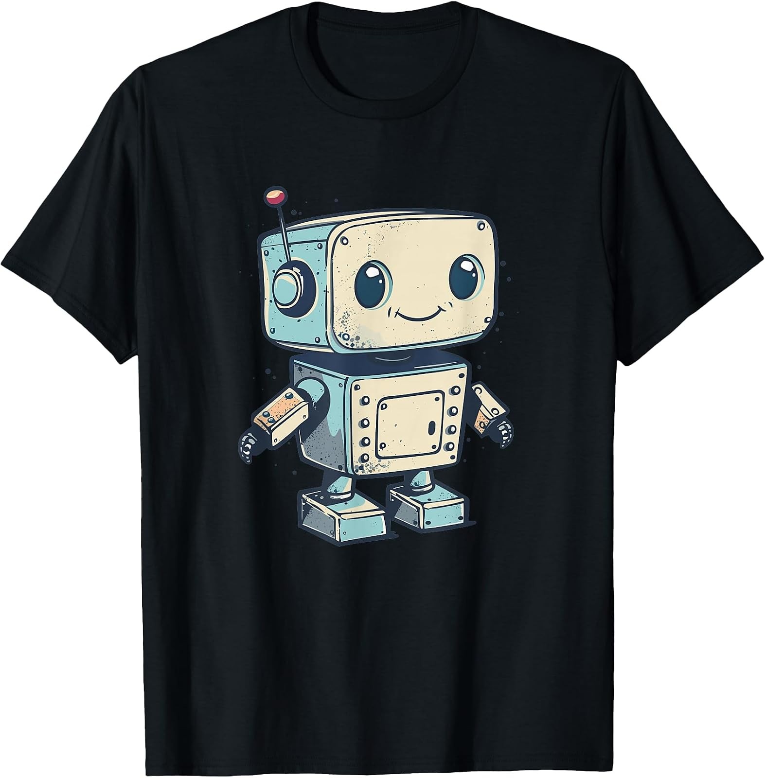 Adorable Vintage Robot T-Shirt for Kids Adorable Vintage Robot T-Shirt for Kids