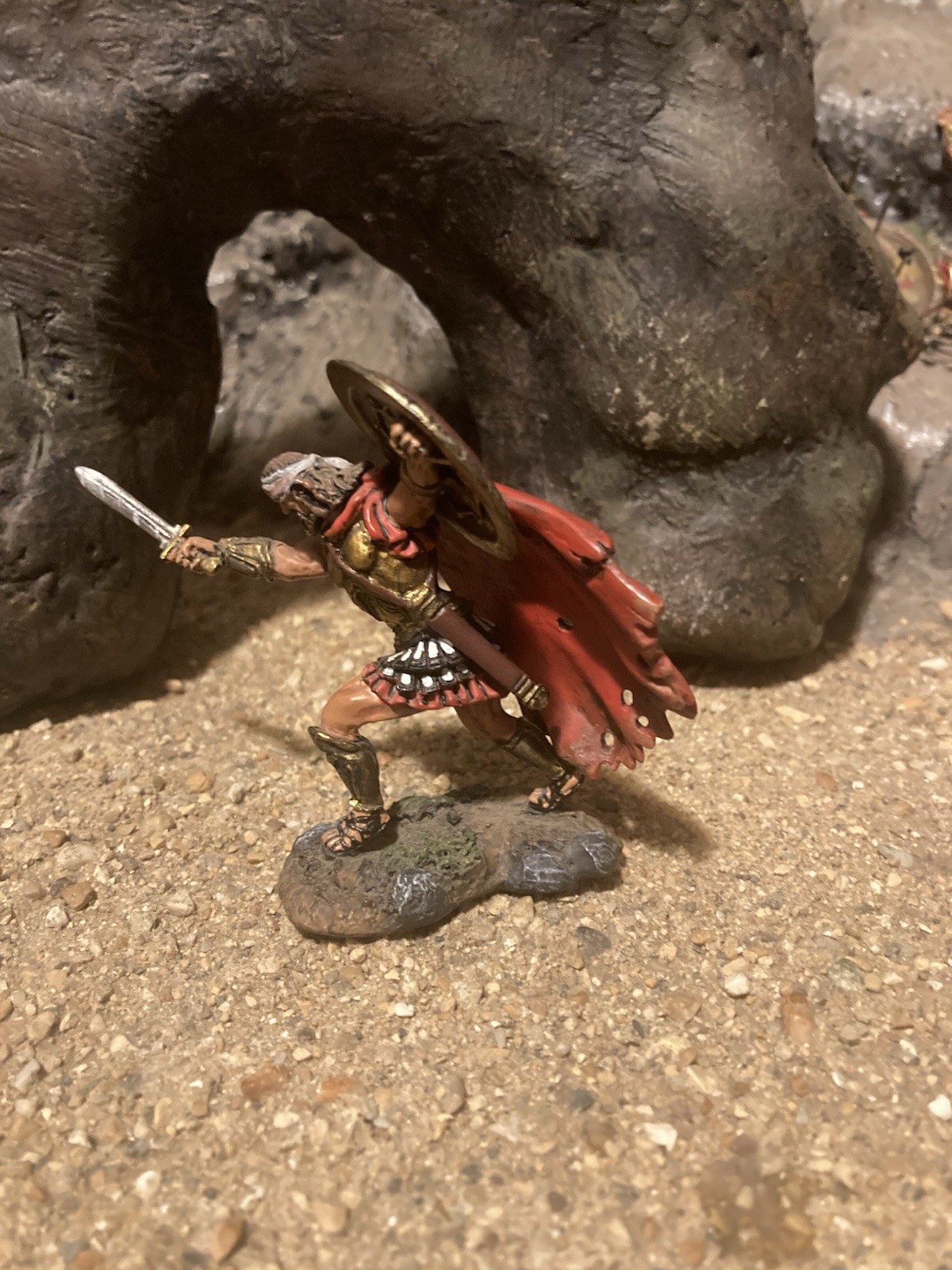 Conte Collectibles 1:30 Pewter Spartan Warrior Conte Collectibles 1:30 Pewter Spartan Warrior