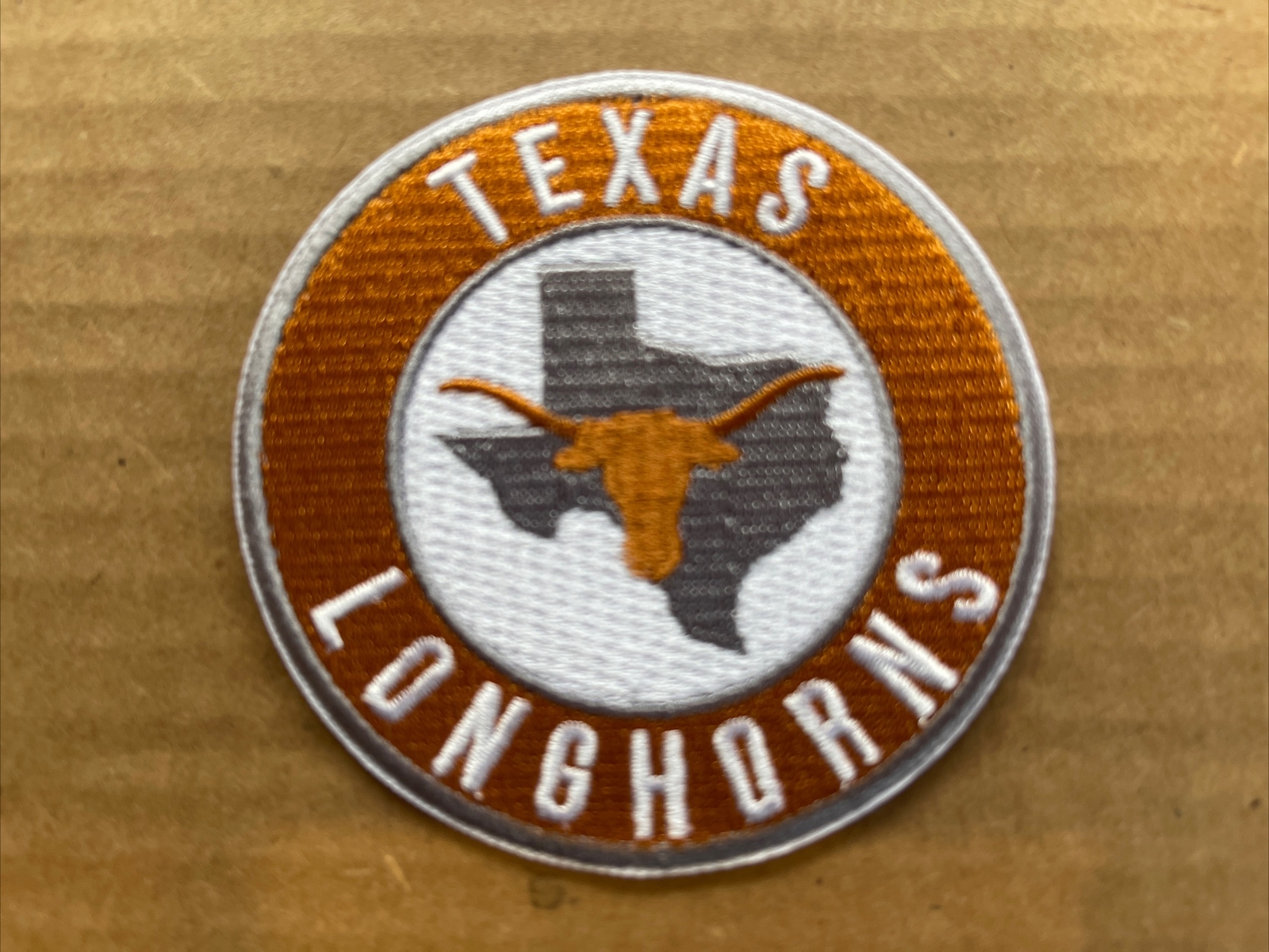 Texas Longhorns Vintage Embroidered Iron On Patch 3” X 3” Texas Longhorns Vintage Embroidered Iron On Patch 3” X 3”