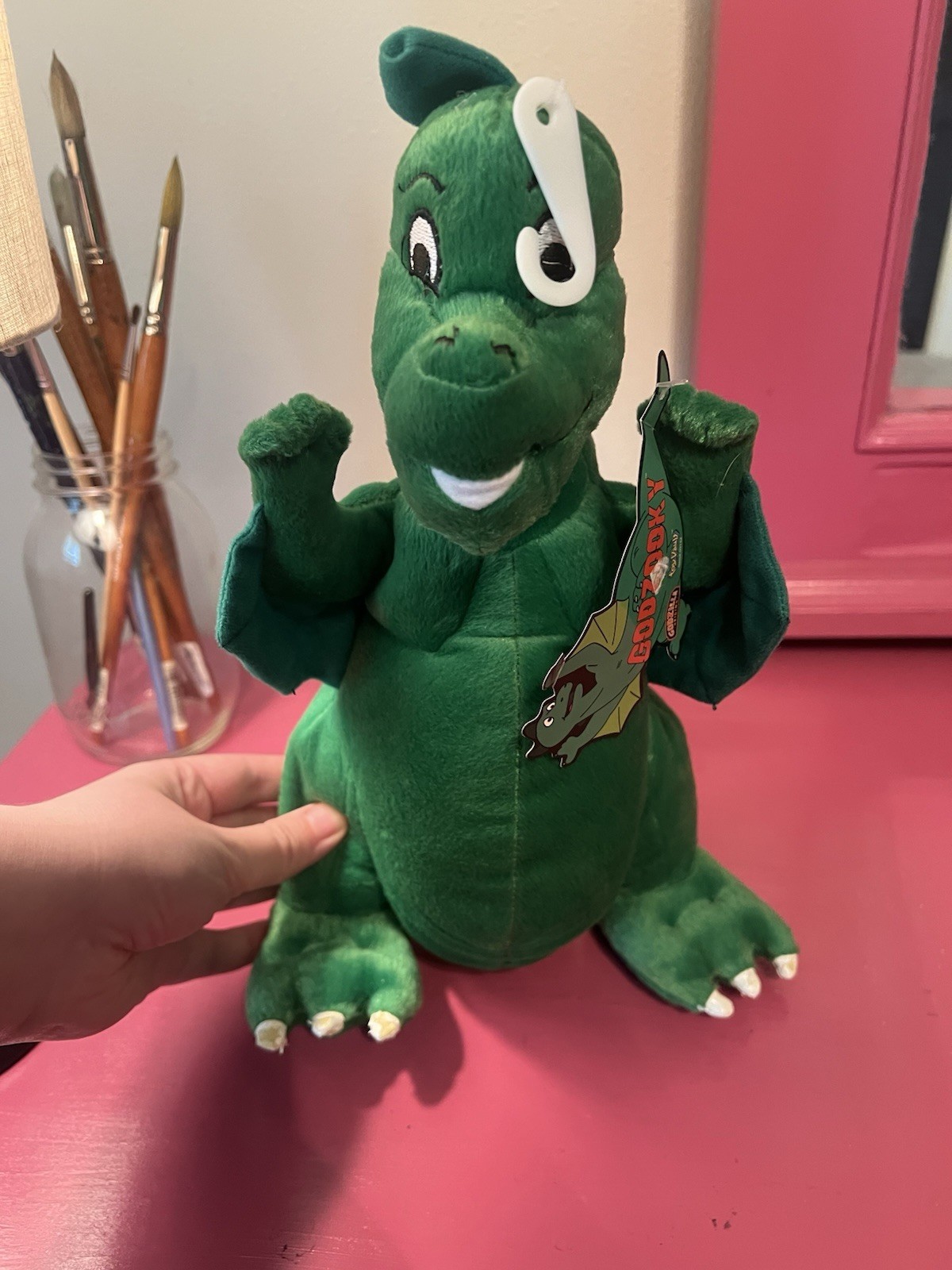 Toy Vault Godzooky Godzilla Origins Plush RARE Toho Hanna-Barbera 2008 w Tag Toy Vault Godzooky Godzilla Origins Plush RARE Toho Hanna-Barbera 2008 w Tag