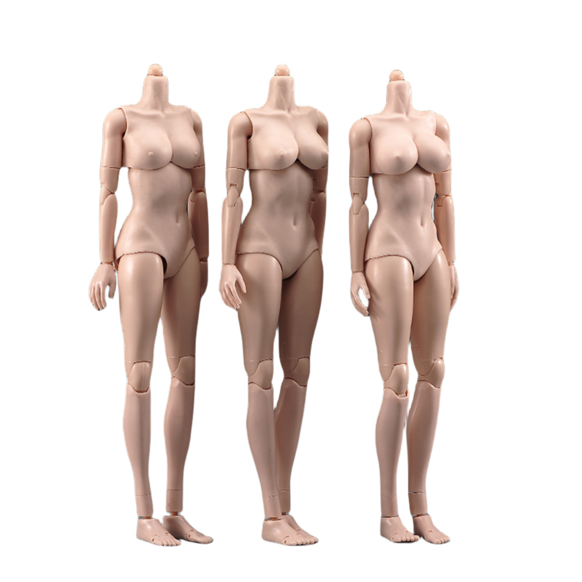 USA 1/6 Female Pale Suntan Large Chest Flexible Body 12inch Action Figure Model USA 1/6 Female Pale Suntan Large Chest Flexible Body 12inch Action Figure Model