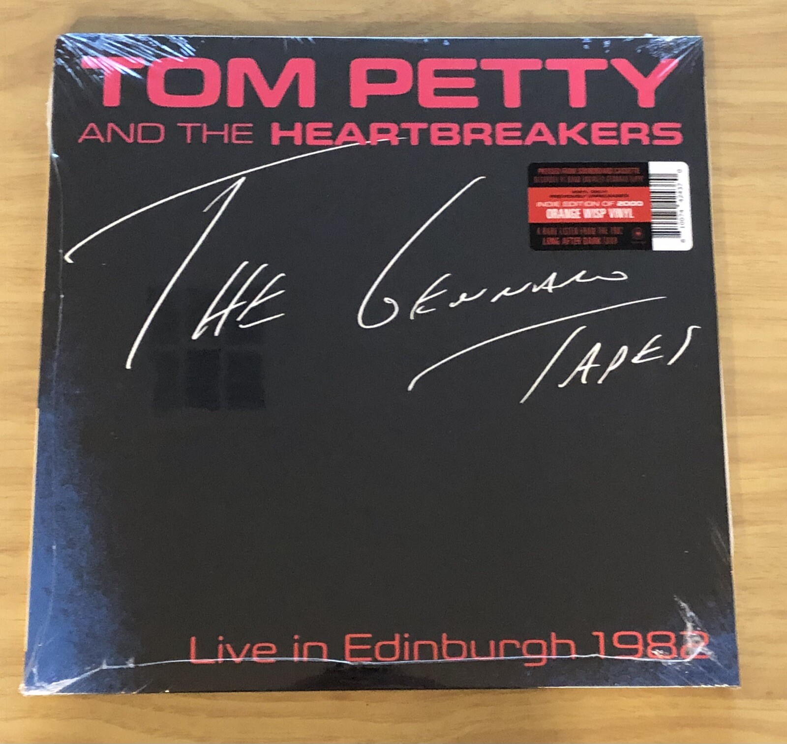 Tom Petty & The Heartbreakers The Gennaro Tapes Live In Edinburgh 1982 Orange LP