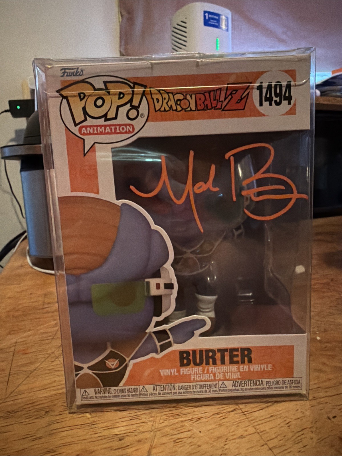 Burter SIGNED by Mark Britten English Voice Actor Burter SIGNED by Mark Britten English Voice Actor