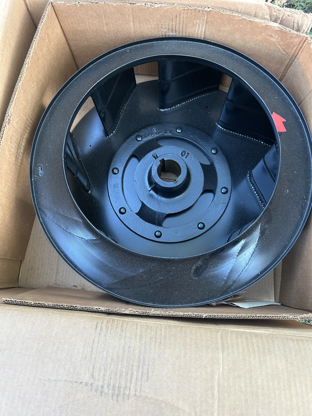 Chicago Blower Corp. Fan Blower 24 inch NIB Large Industrial Fume Heat Chicago Blower Corp. Fan Blower 24 inch NIB Large Industrial Fume Heat
