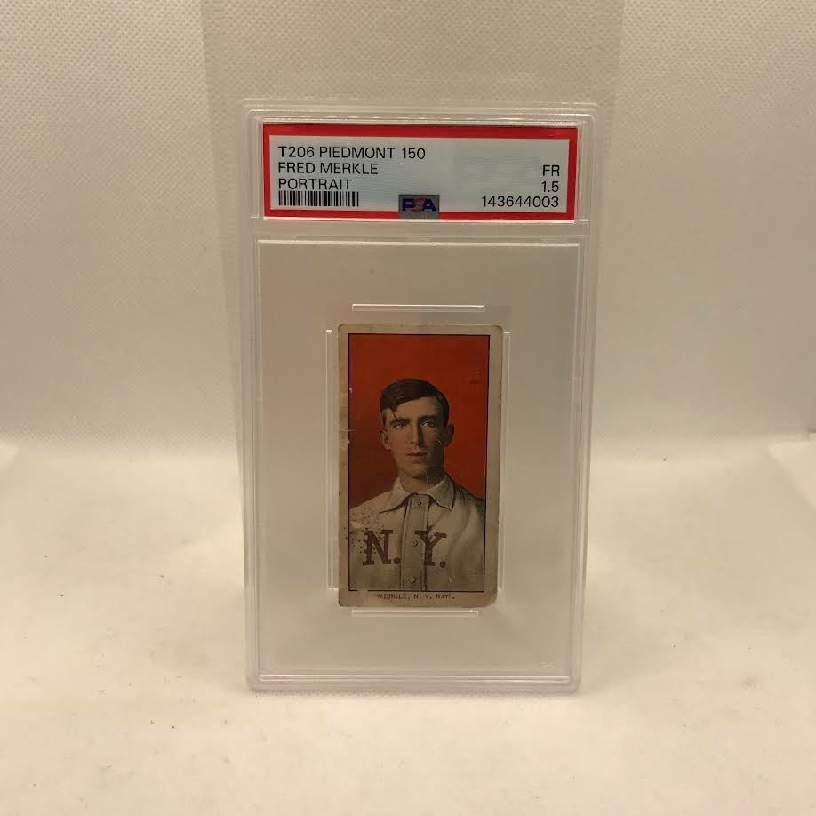 T206 Piedmont 150 PSA 1.5 Fair Fred Merkle \