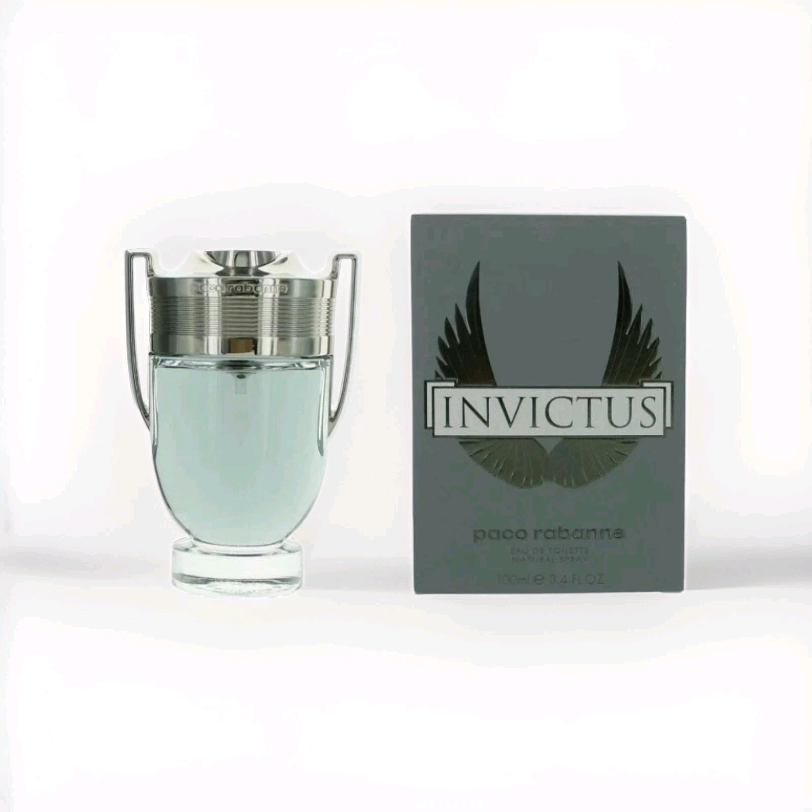 Paco Rabanne Invictus 3.4 oz 100 ml Men\'s Eau de Toilette Brand New Sealed Box Paco Rabanne Invictus 3.4 oz 100 ml Men\'s Eau de Toilette Brand New Sealed Box