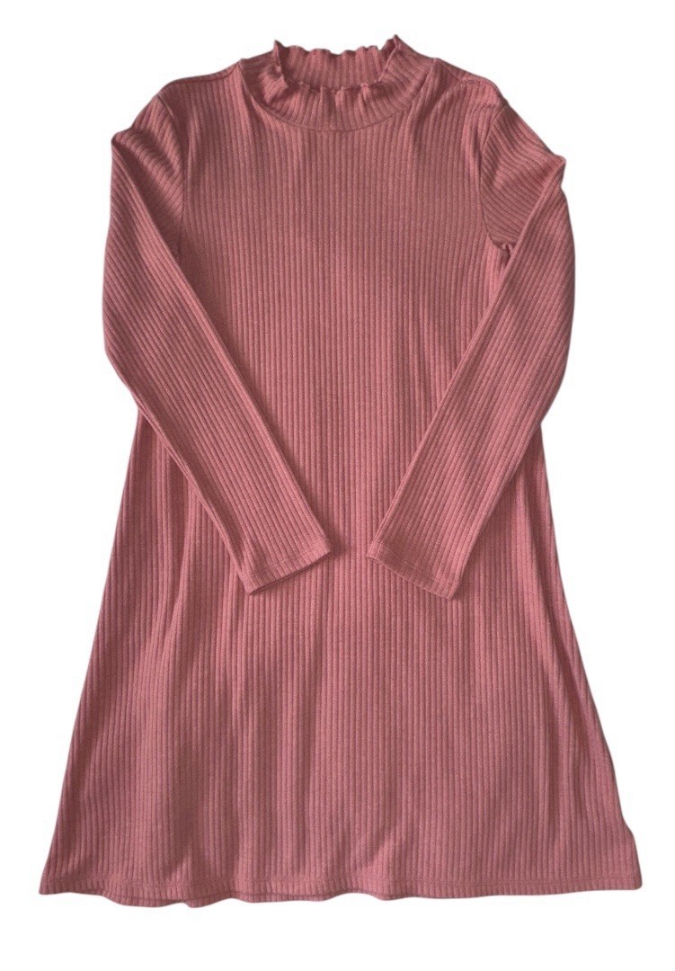GAP Kids | Girls Softspun Ribbed Dress in Roseberry Pink | Size XXL | NWOT GAP Kids | Girls Softspun Ribbed Dress in Roseberry Pink | Size XXL | NWOT