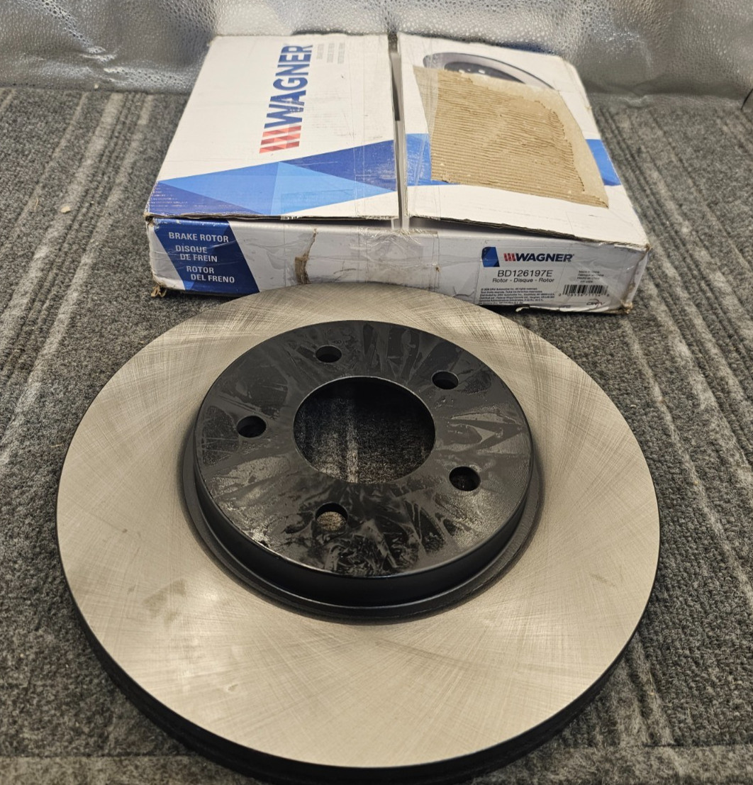 Wagner BD126197E Plain Vented Front Brake Rotor For Ford Escape 2005-2012 Model