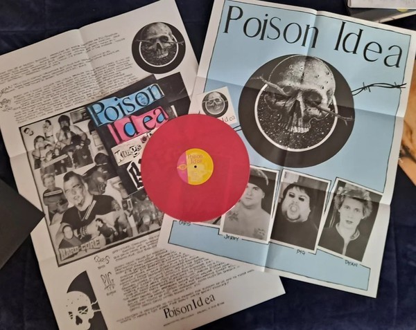 ✠POISON IDEA✠ Kings Of Punk LP PINK /100 Portland Edition RE TKO Pushead Pusmort ✠POISON IDEA✠ Kings Of Punk LP PINK /100 Portland Edition RE TKO Pushead Pusmort