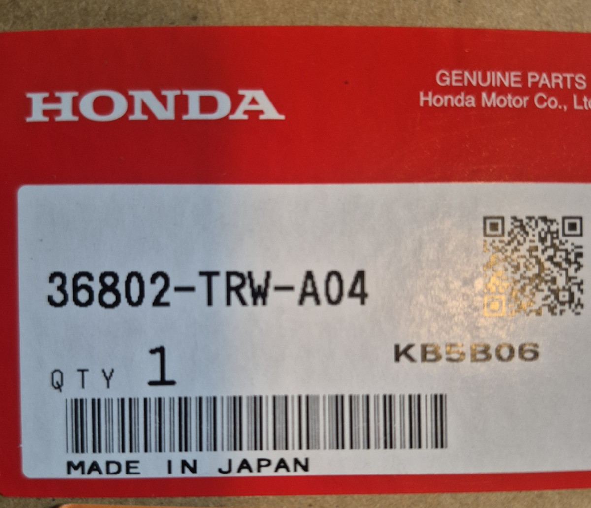 2018-2021 HONDA CLARITY FRONT RADAR SENSOR 36802-TRW-A04 NEW OEM 2018-2021 HONDA CLARITY FRONT RADAR SENSOR 36802-TRW-A04 NEW OEM