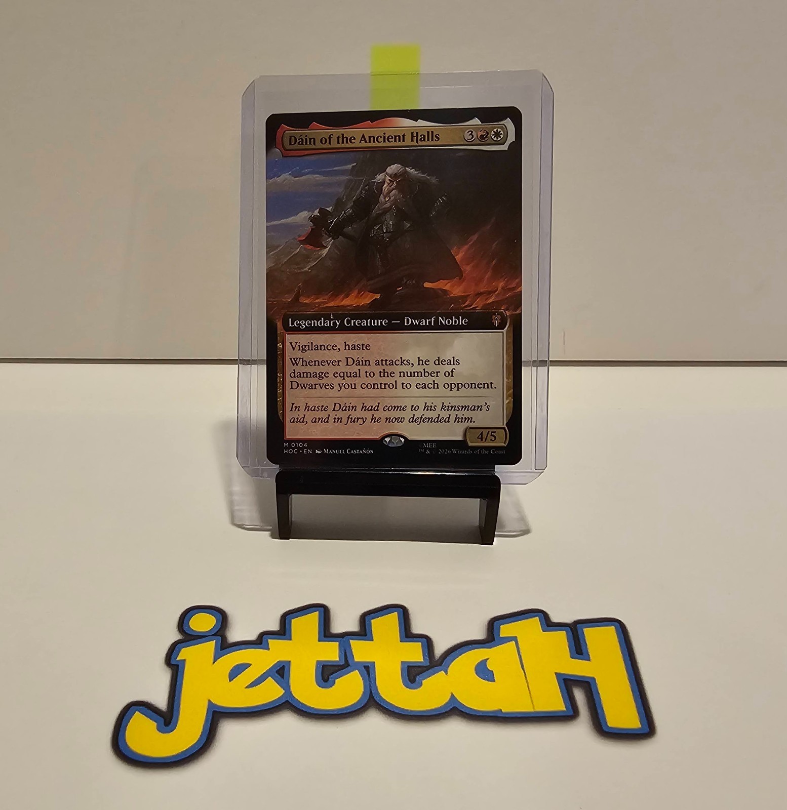 Dain of the Ancient Halls #104 (English) The Hobbit: Eternal (HOC) Mythic Normal