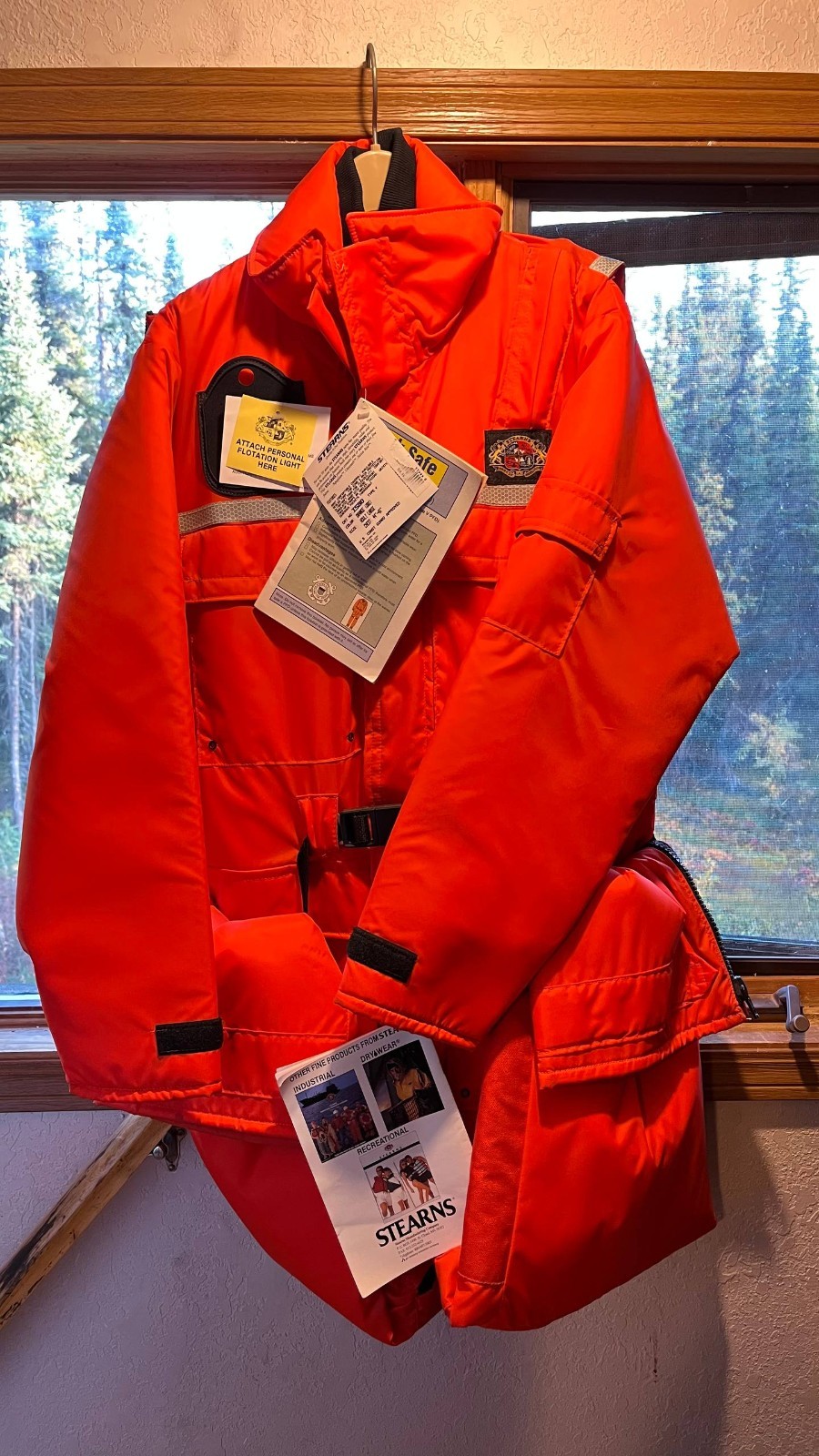 *Brand New* Stearns I580 Anti-Exposure Work Suit – Adult Large – Orange