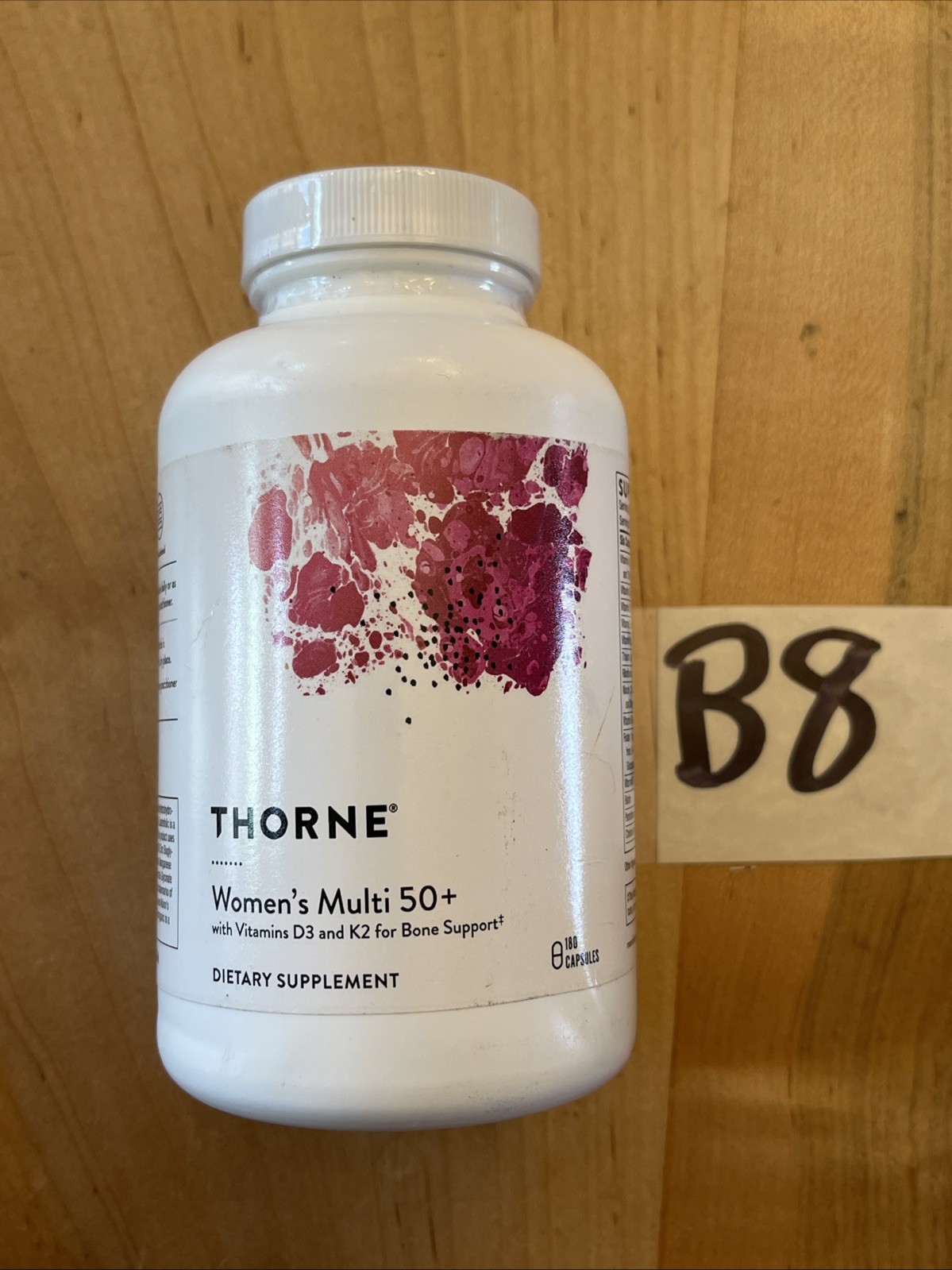 Thorne Women’s Multi 50+ Multivitamin 180 Capsules NEW IN BOTTLE