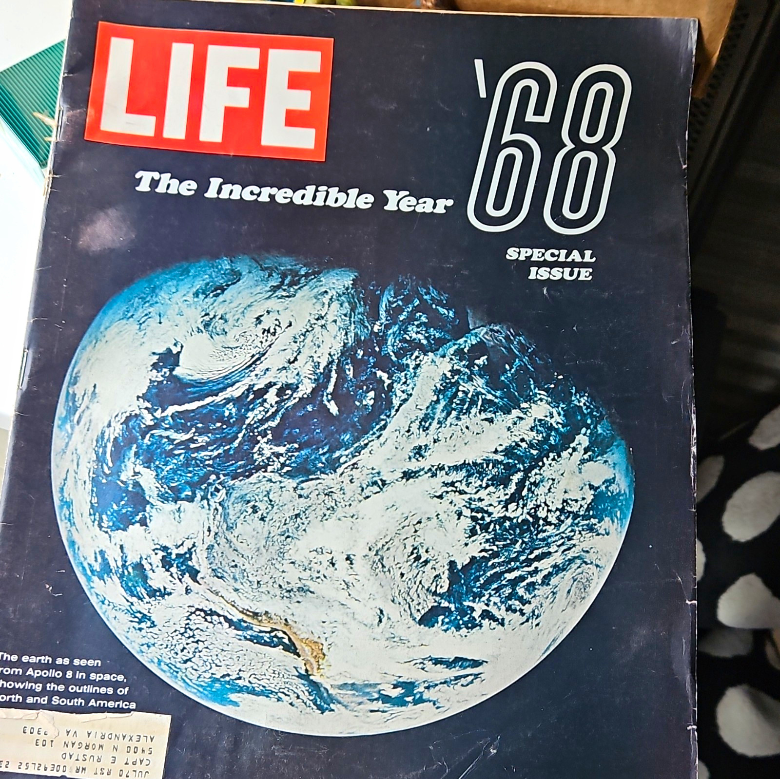LIFE Magazine Special Issue The Incredible Year \'68 January 10 1969 English LIFE Magazine Special Issue The Incredible Year \'68 January 10 1969 English