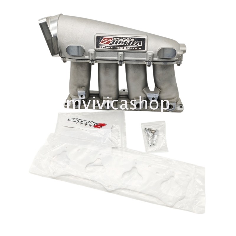 Ultra Street Intake Manifold for Honda K-Series K20A K20A2 K20Z1 K24A1 - Silver