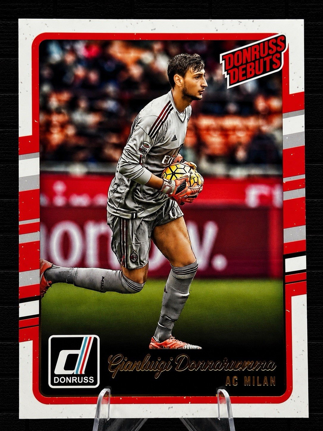 Gianluigi Donnarumma 2016-2017 Panini Donruss Soccer #201 Donruss Debuts RC 