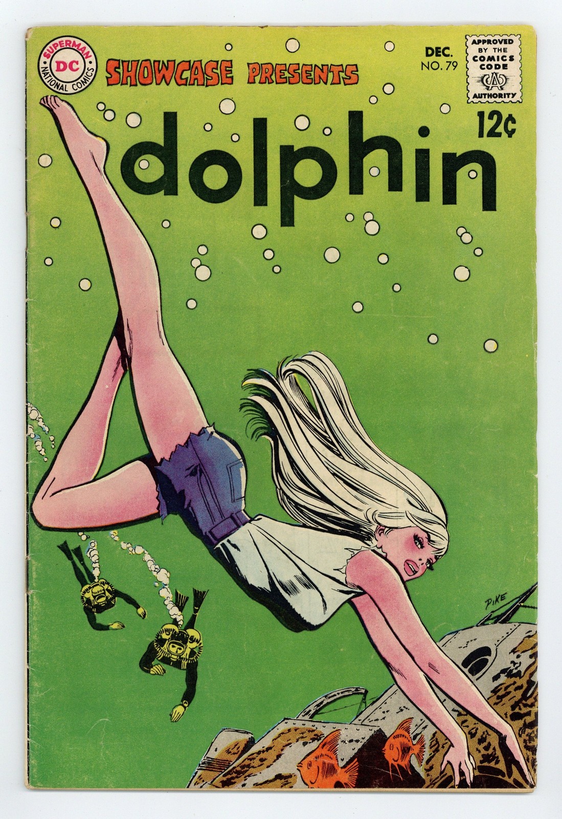 Showcase #79 VG/FN 5.0 1968 1st app. Dolphin