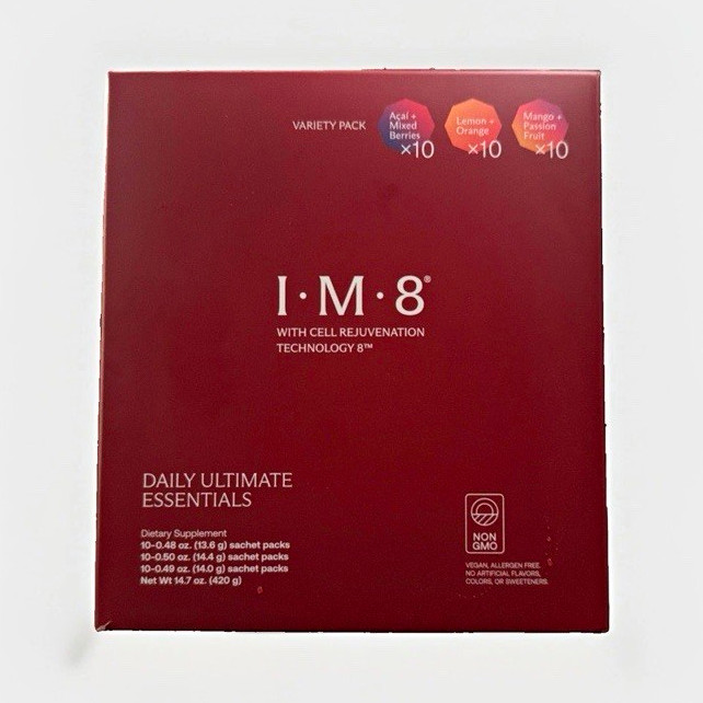 I·M·8 Daily Ultimate Essentials Vegan Non-GMO 30 Sachets 14.7 oz I·M·8 Daily Ultimate Essentials Vegan Non-GMO 30 Sachets 14.7 oz