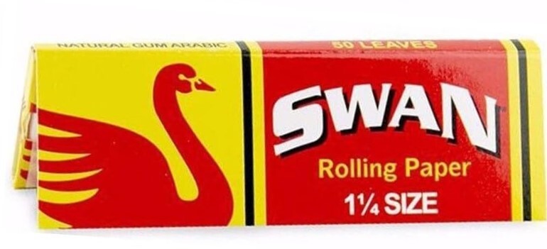 Swan 1 1/4 Rolling Papers *FREE USA SHIPPED*