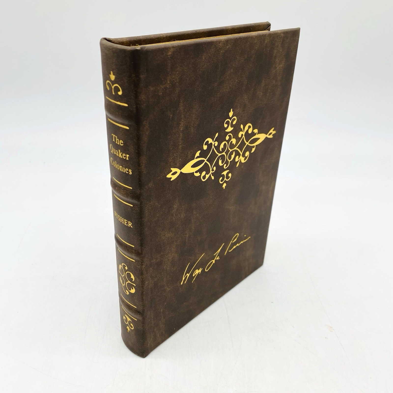 The Quaker Colonies Sydney Fisher Library American Freedoms Palladium Press HC