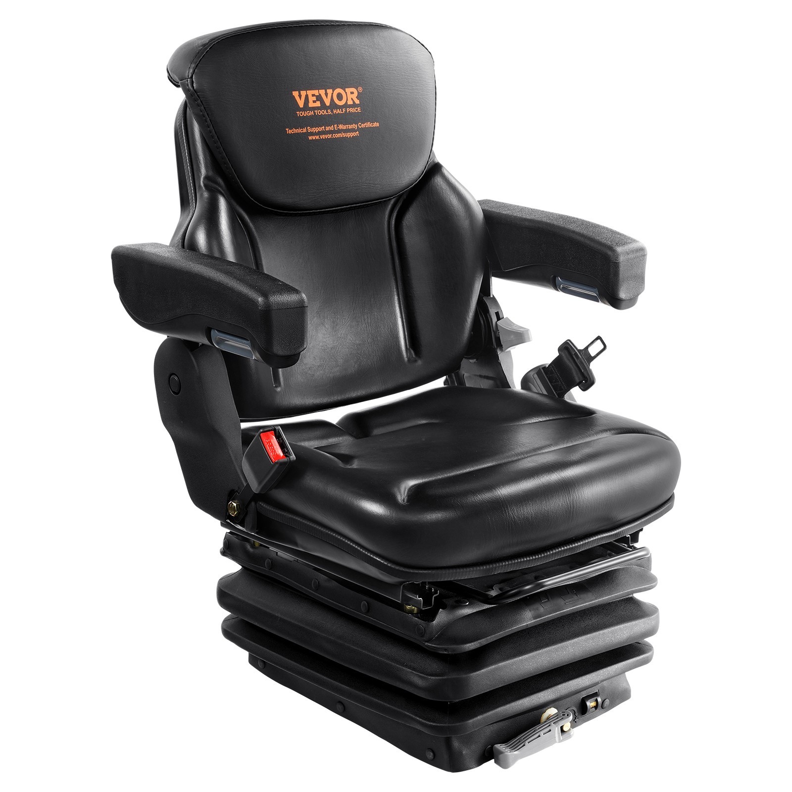 VEVOR Universal Forklift Seat Tractor Seat Lawn Mower Forklift Tractor Bulldozer