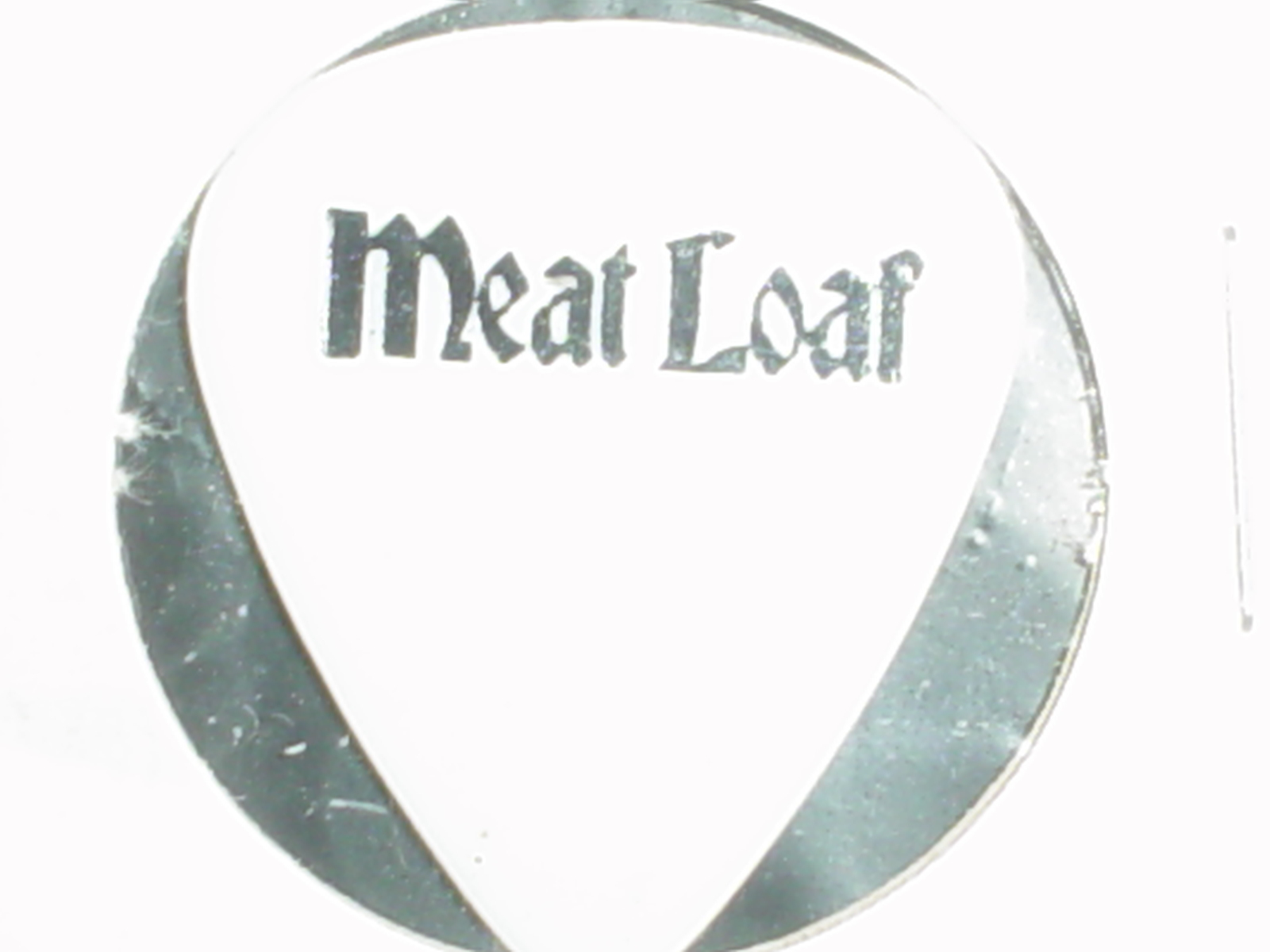 MEAT LOAF Logo Singer Concert Tour GUITAR PICK I Would Do Anything For Love MEAT LOAF Logo Singer Concert Tour GUITAR PICK I Would Do Anything For Love