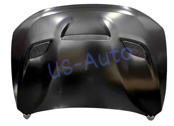 Fit 2011 - 2026 Dodge Durango Hood SRT ALUMINUM New Replacement Scoops Included Fit 2011 - 2026 Dodge Durango Hood SRT ALUMINUM New Replacement Scoops Included