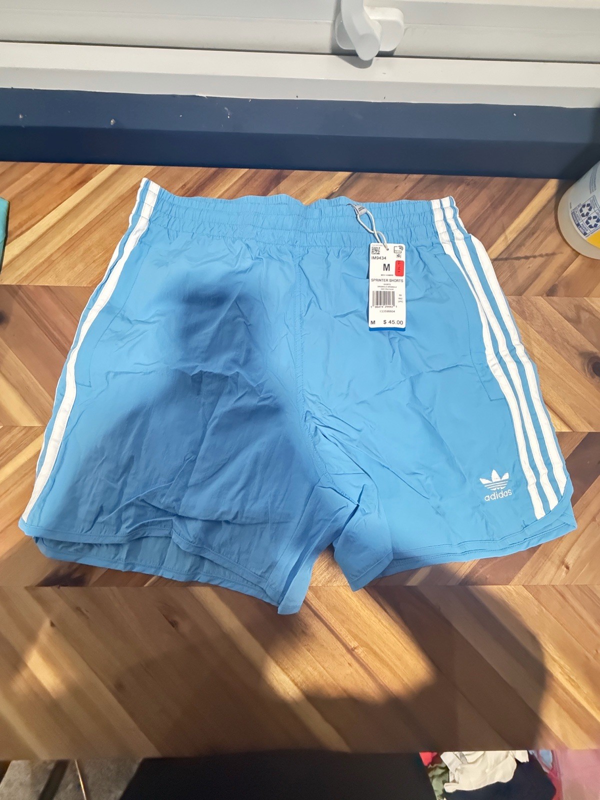 NWT adidas Originals Men\'s Blue Classics Sprinter Shorts Size M IM9434 B1 NWT adidas Originals Men\'s Blue Classics Sprinter Shorts Size M IM9434 B1