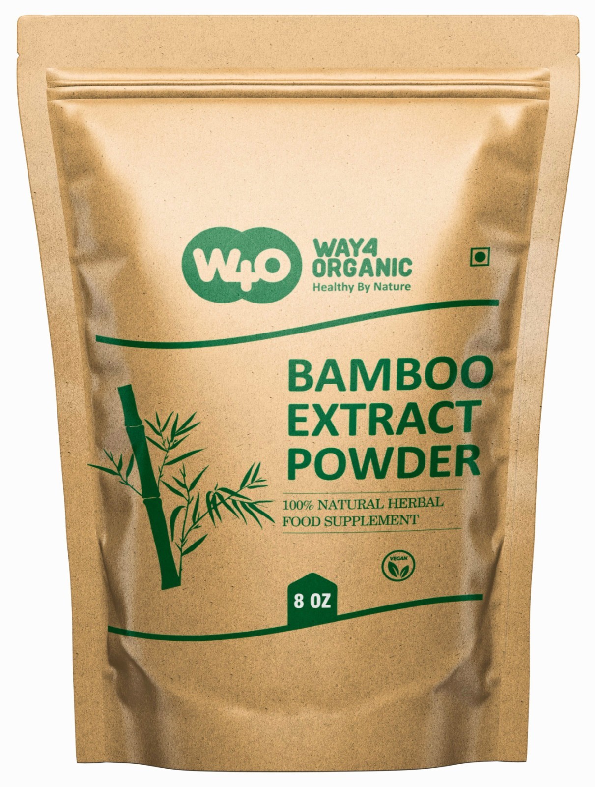 Bamboo Extract Powder 70% Silica Bambusa Vulgaris Shoot Extract 8 oz 227g