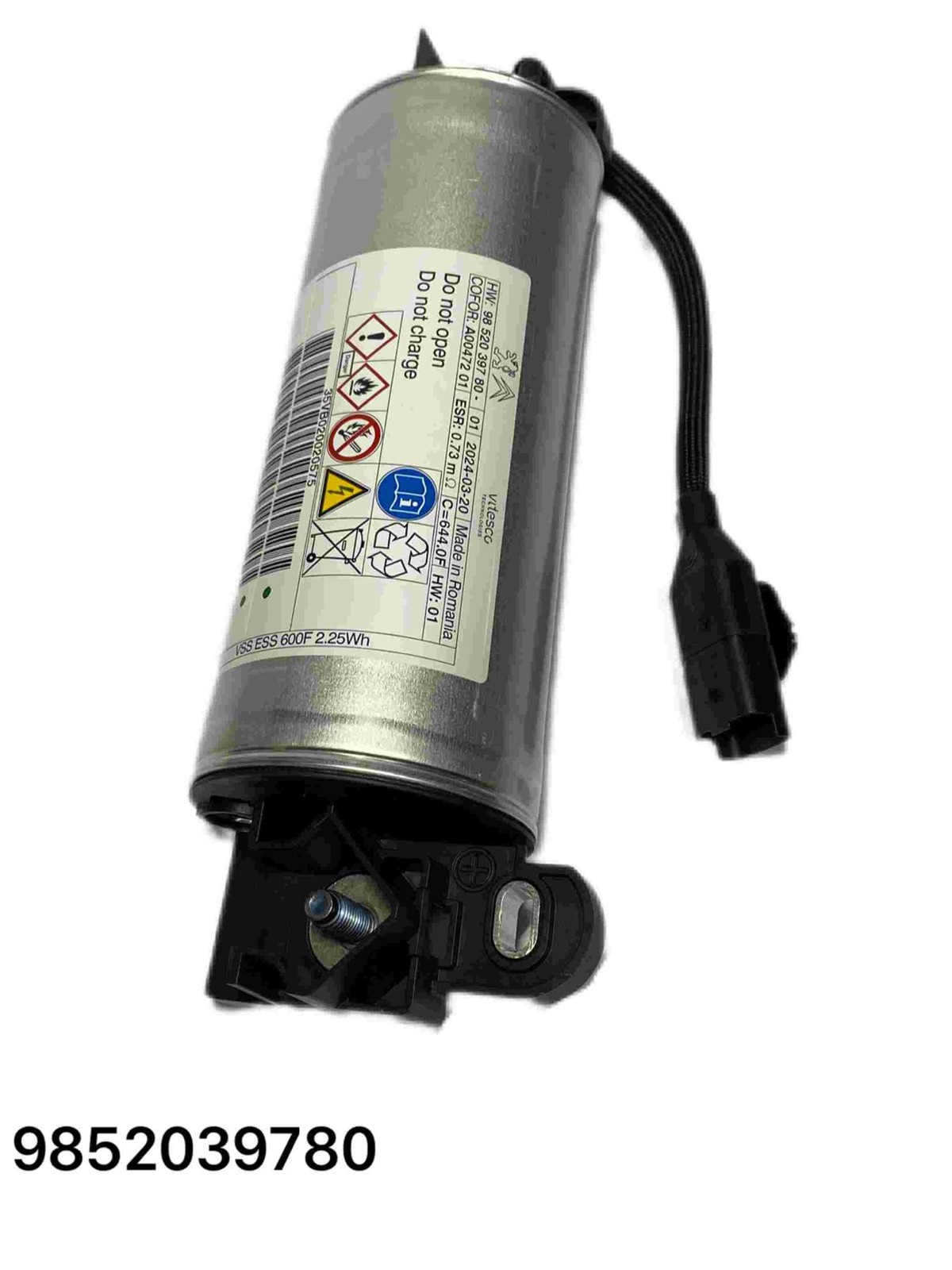 PSA GENUINE CAPACITOR 208 508 OE 9852039780 PSA GENUINE CAPACITOR 208 508 OE 9852039780
