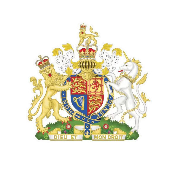 British Royal Coat of Arms Sticker