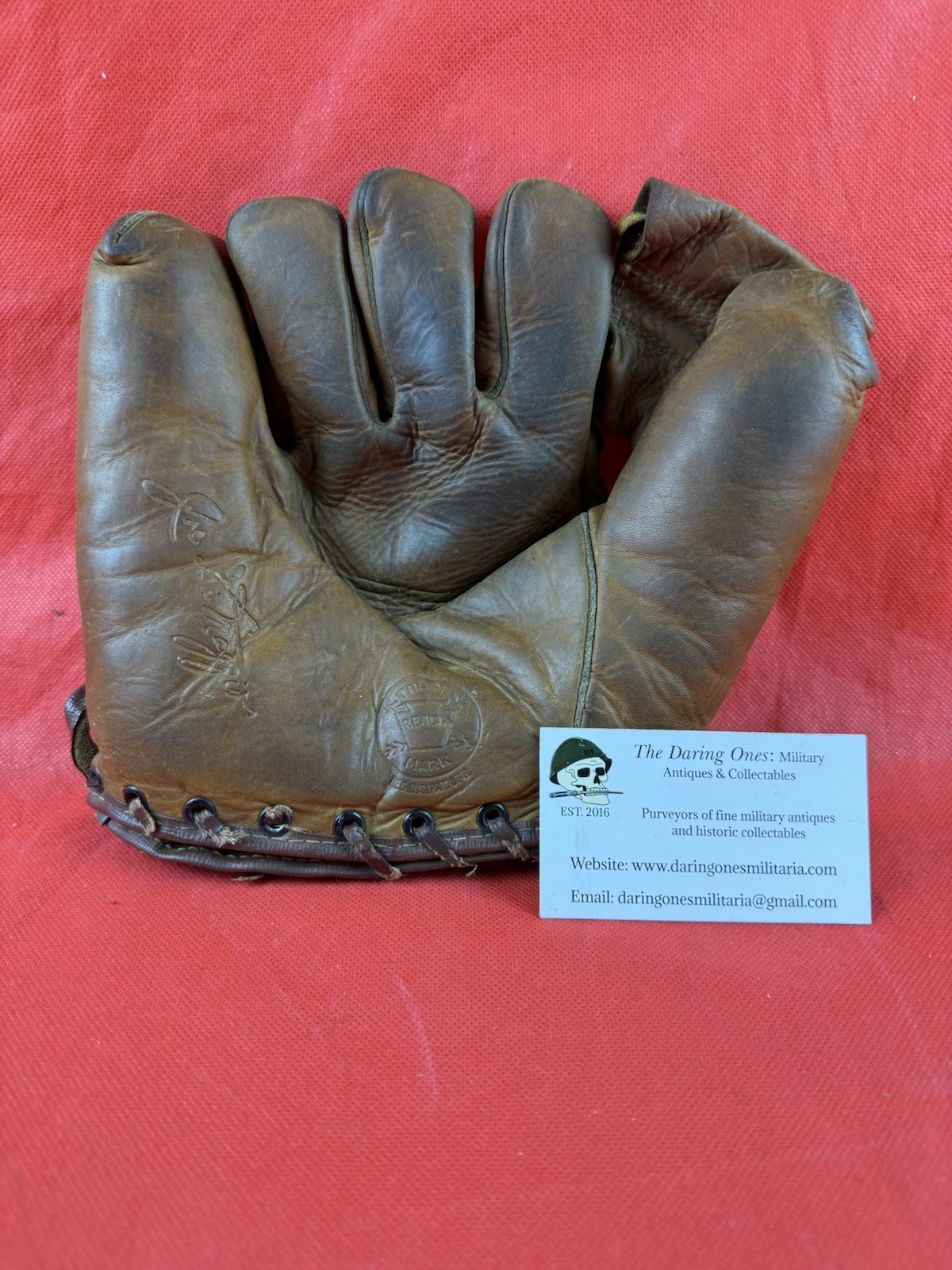 Vintage Original 1950”s Joe Dimaggio Model Souvenir Glove