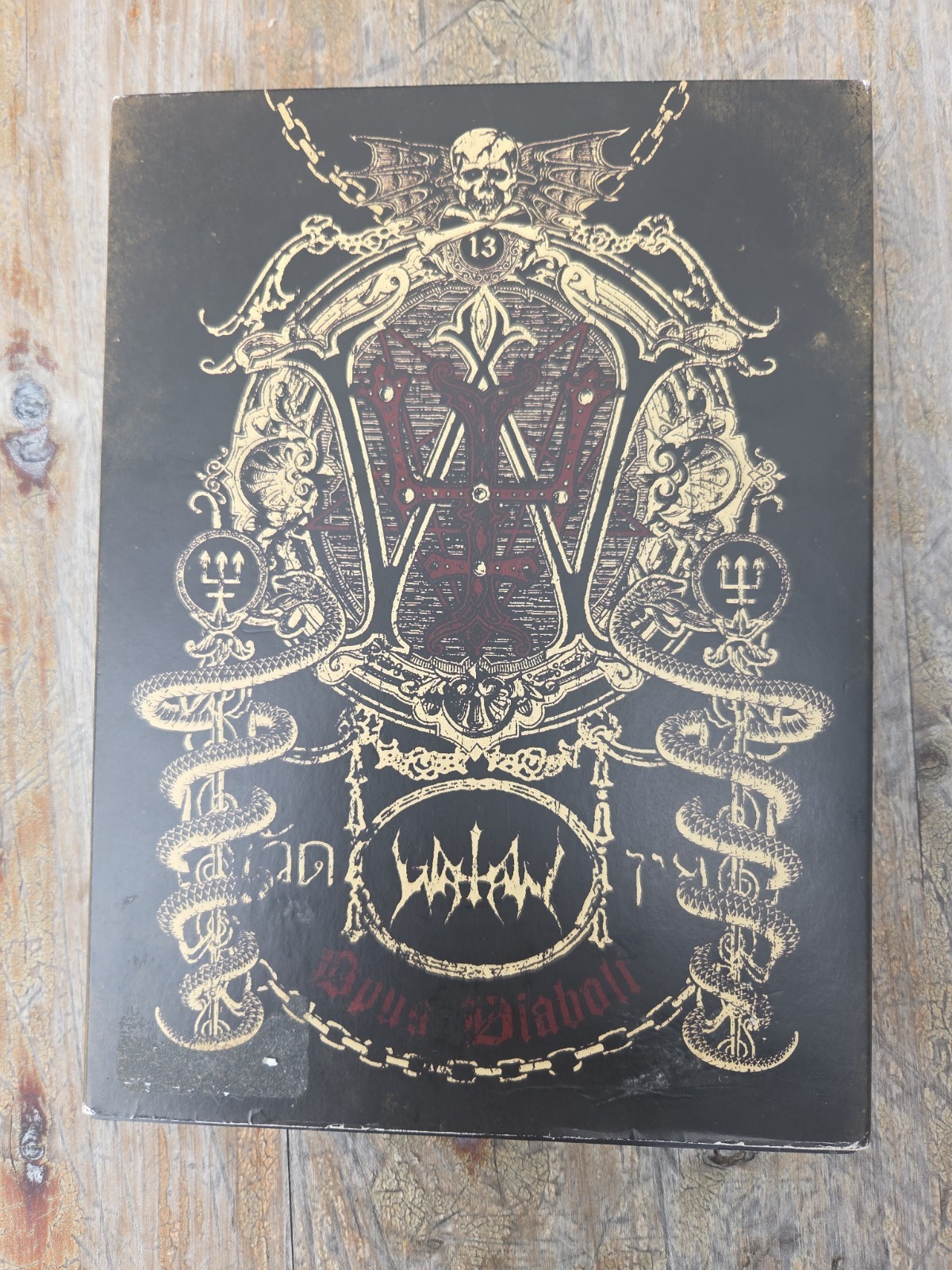 WATAIN OPUS DIABOLI LIVE 2012 2CD+1 DVD LIVE black metal VG++  