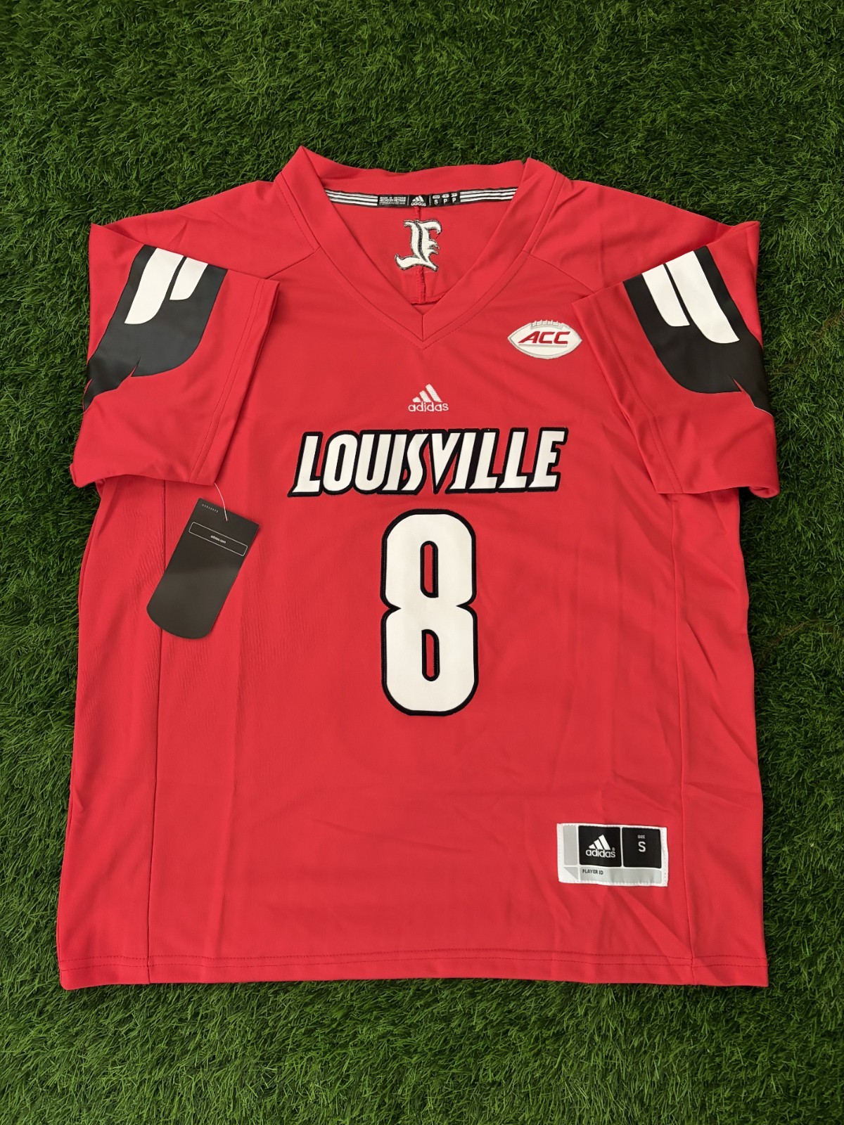 Louisville Cardinals Lamar Jackson Jersey Men\'s Small Louisville Cardinals Lamar Jackson Jersey Men\'s Small
