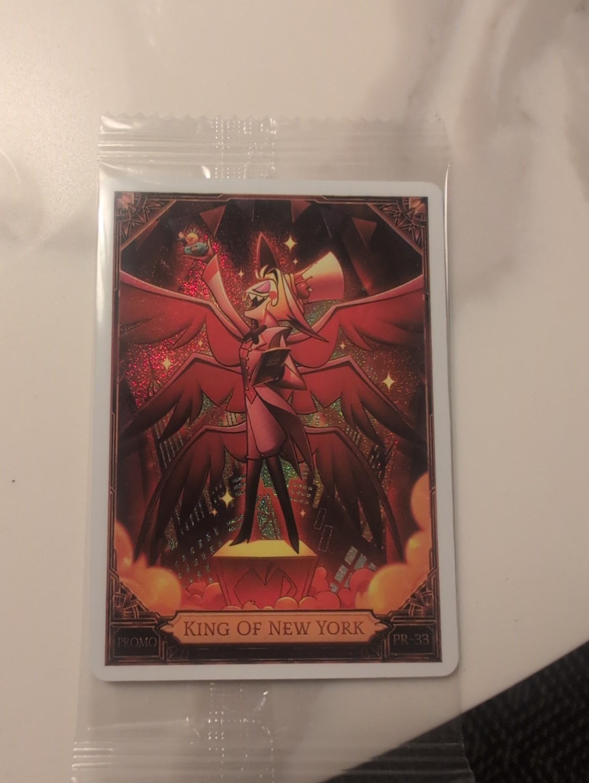 NYCC 2026 PSA HAZBIN HOTEL LUCIFER KING OF NEW YORK PROMO CARD Sealed