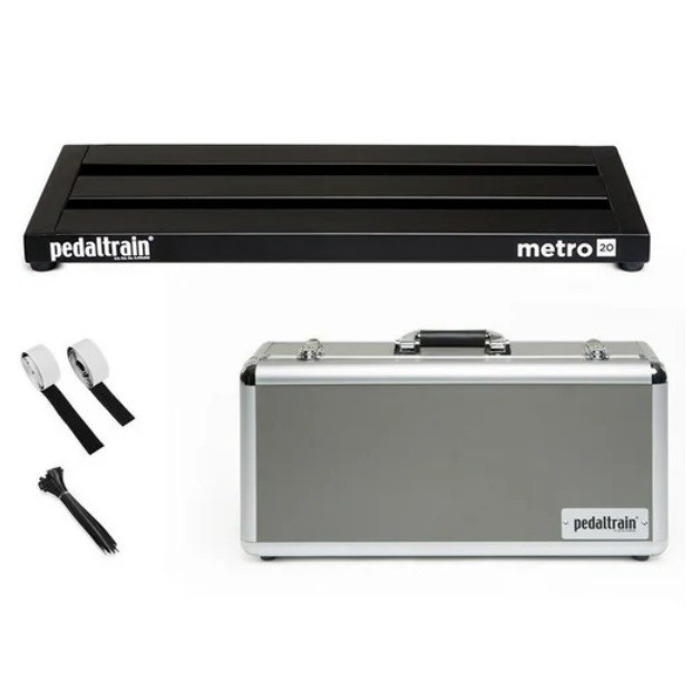 New Pedaltrain Metro 20 Guitar Effects Pedal Board with Hard Case