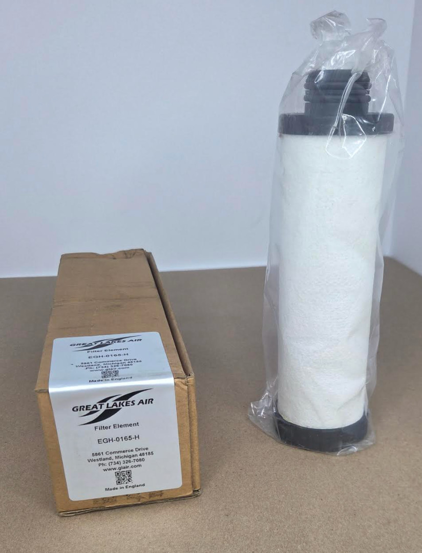 Great Lakes Air EGH-0165-H Coalescing Compressed Air Filter Element Great Lakes Air EGH-0165-H Coalescing Compressed Air Filter Element