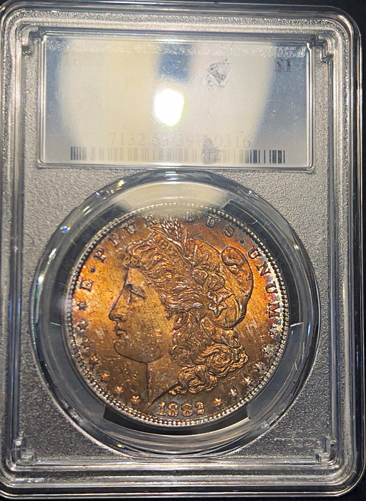 1882-P Morgan Silver Dollar $1 90% Silver PCGS MS63 Business Strike .900 Fine 1882-P Morgan Silver Dollar $1 90% Silver PCGS MS63 Business Strike .900 Fine