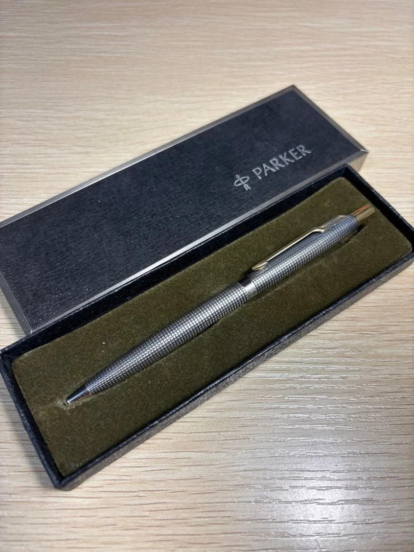 Parker 75 Classic Sterling Silver Ballpoint Pen Black Ink New In Bx Made In Usa Parker 75 Classic Sterling Silver Ballpoint Pen Black Ink New In Bx Made In Usa