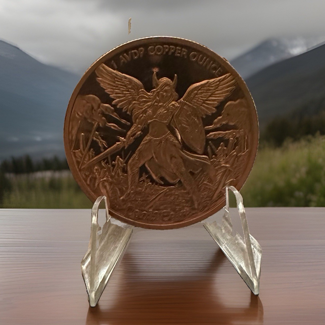 1 oz Copper Valkyrie ABSOLUTELY STUNNING COIN HIGH DETAILS 1 oz Copper Valkyrie ABSOLUTELY STUNNING COIN HIGH DETAILS
